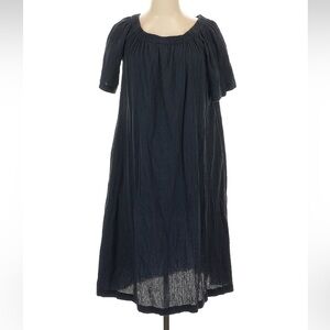 Elegant Navy Blue Women's Dress